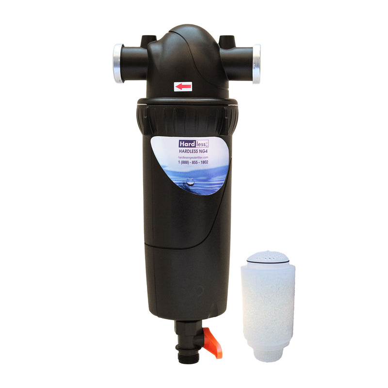 Hardless NG4L Whole House Water Filter & Conditioner Bundle